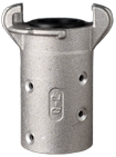 Q2 Blast Coupling (Standard), 1" Hose ID x 1-7/8" Hose OD, 1-1/4" Gasket ID (Aluminum)