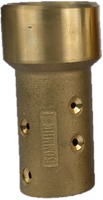 MHE1 Nozzle Holder, 3/4" Hose ID x 1-1/2" Hose OD, 50mm Threads (Brass)