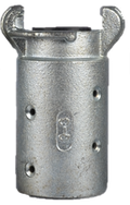 Q3 Blast Coupling (Standard), 1-1/4" Hose ID x 2-5/32" Hose OD, 1-1/4" Gasket ID (Carbon Steel)