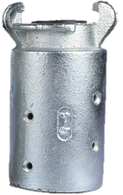 Q4 Blast Coupling (Standard), 1-1/2" Hose ID x 2-3/8" Hose OD, 1-1/4" Gasket ID (Carbon Steel)