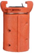 Q3 Blast Coupling (Standard), 1-1/4" Hose ID x 2-5/32" Hose OD, 1-1/4" Gasket ID (Nylon)
