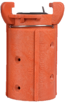 Q3 Blast Coupling (Standard), 1-1/4" Hose ID x 2-5/32" Hose OD, 1-1/4" Gasket ID (Nylon)