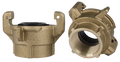 SB3X Threaded Coupling (Full Port), 1-1/2" NPT, 1-3/4" Gasket ID (Brass)
