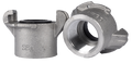 SB1S Threaded Coupling (Standard), 1-1/4" NPS, 1-1/4" Gasket ID (Aluminum)
