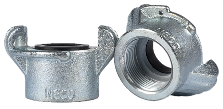 SB1 Threaded Coupling (Standard), 1-1/4" NPT, 1-1/4" Gasket ID (Carbon Steel)